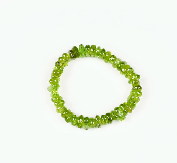 Peridot Abacus Bracelet