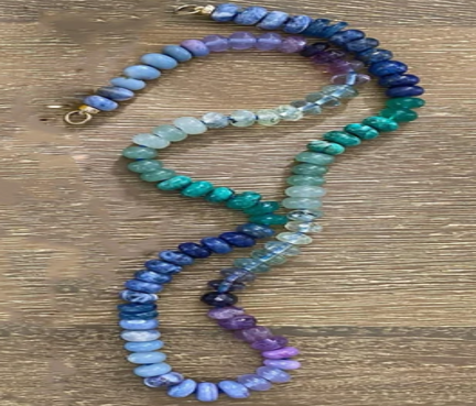 Well-Being Natural Gemstone Necklace